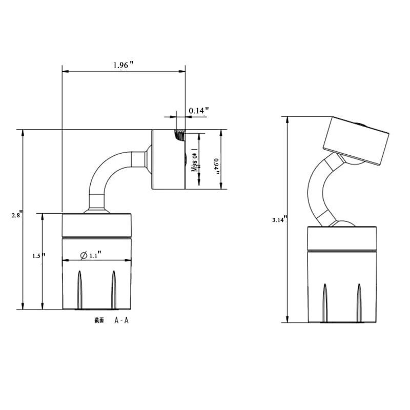 360° Rotating Faucet Extender Dual Function Splash Proof Bathroom Sink Faucet Aerator - Image 10