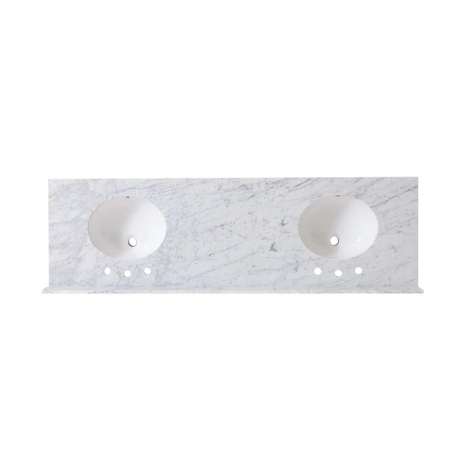 73'' Extra-Large Double Sink Vanity with Marble Top - Image 7