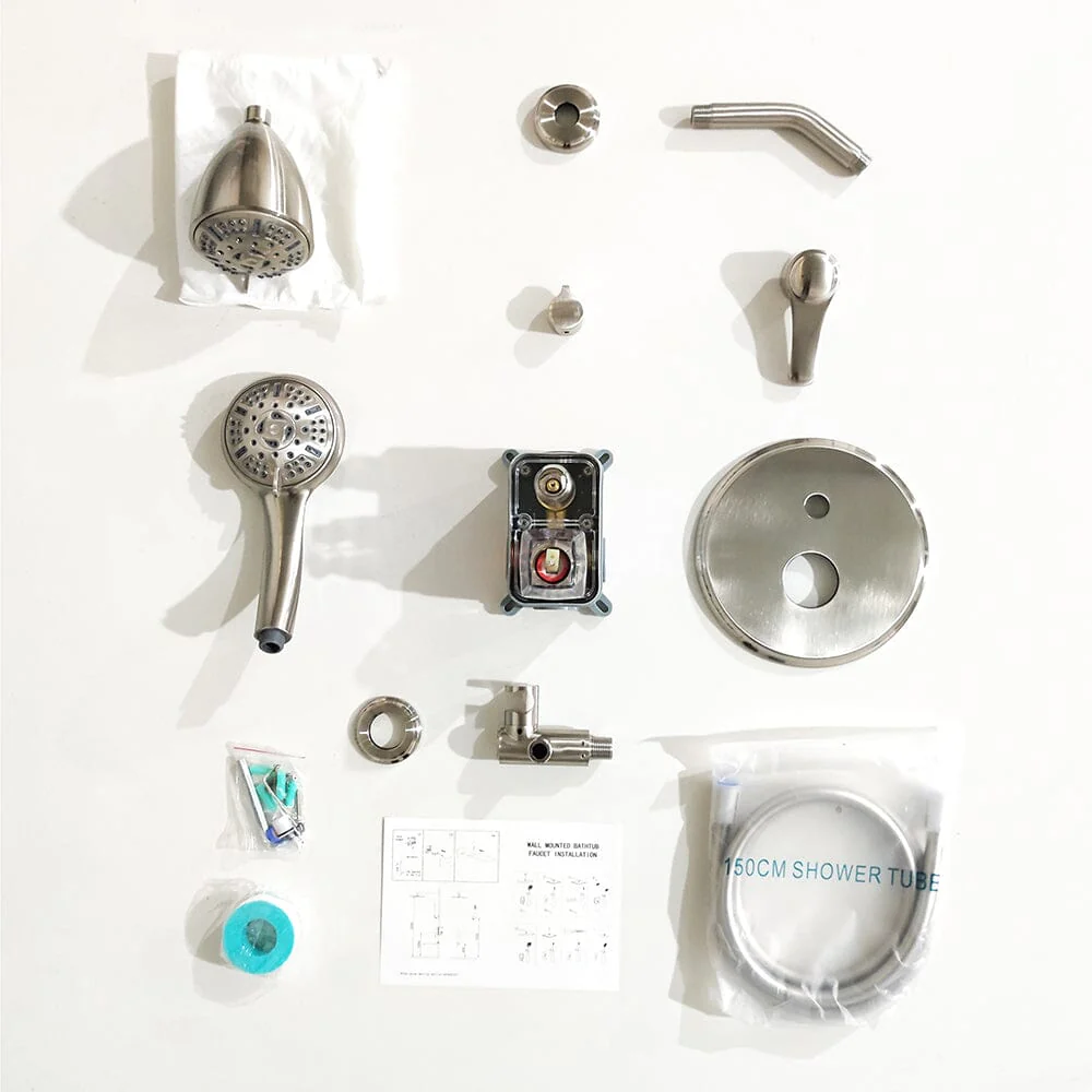 8 Spray Filtered Shower Head and Hand Shower for Small Bathroom - Image 31