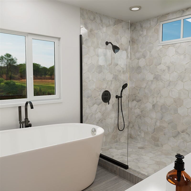 8 Spray Filtered Shower Head and Hand Shower for Small Bathroom - Image 4