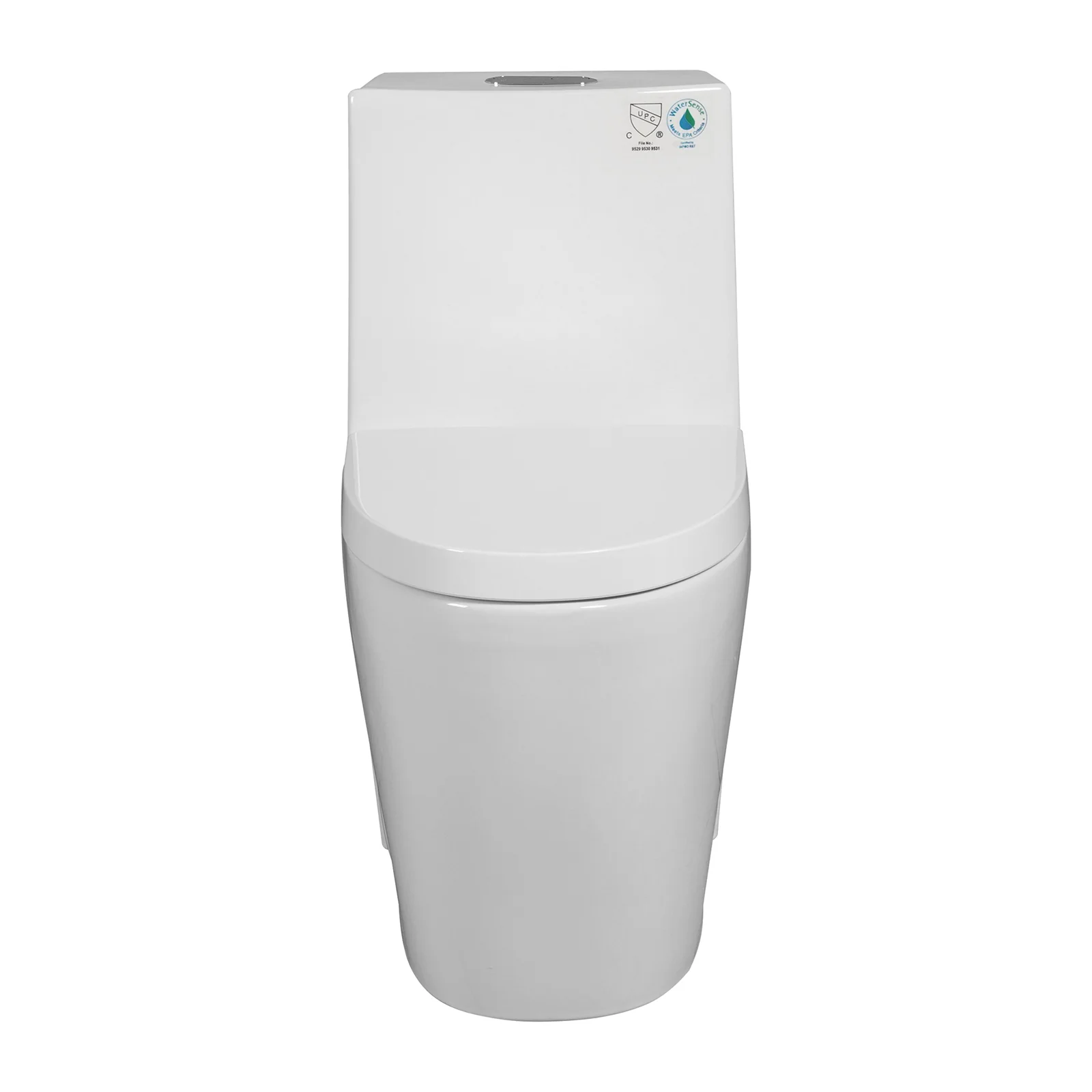 ADA Standard Height Elongated One-Piece Toilet - Image 8