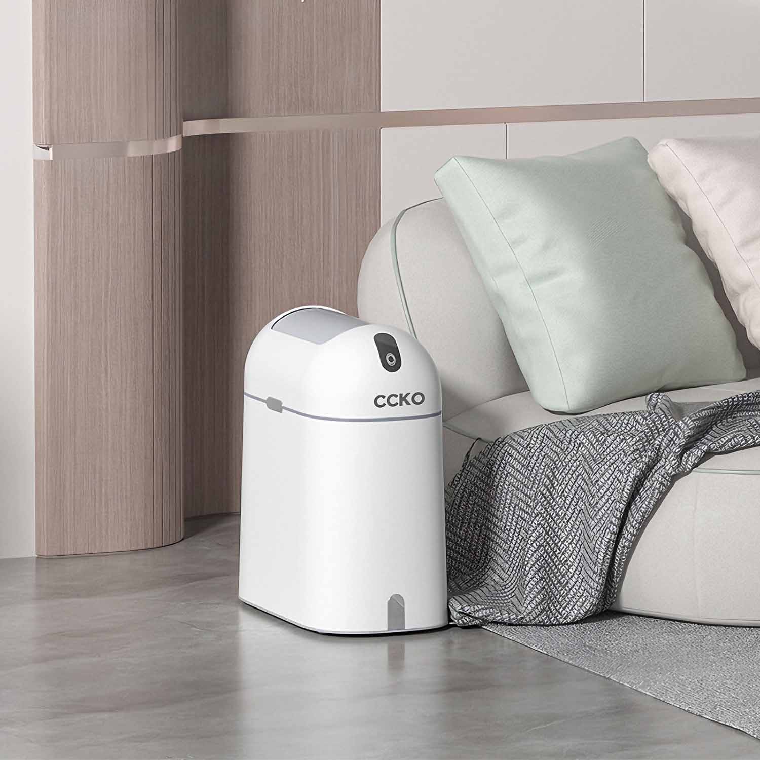 Bathroom Automatic Trash Can with Large Capacity Waste Bin - Image 5