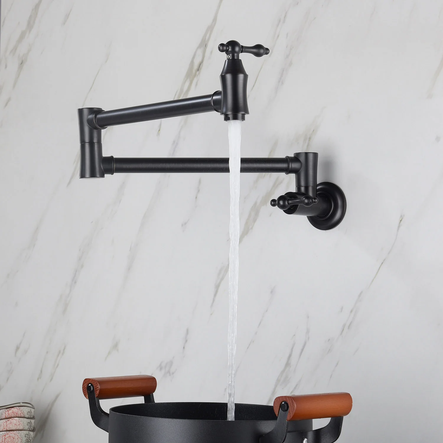 Giving Tree Wall Mounted 24'' Pot Filler Faucet for Kitchen - Image 10
