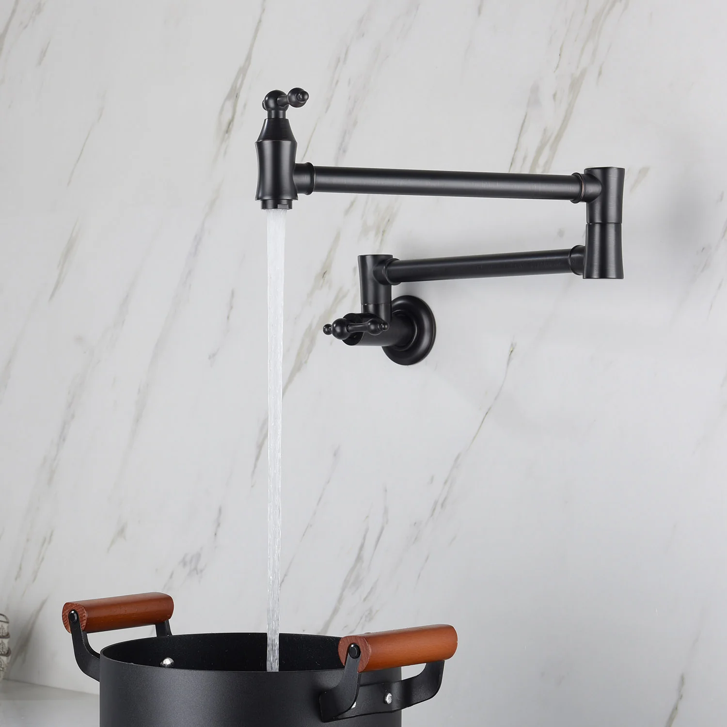 Giving Tree Wall Mounted 24'' Pot Filler Faucet for Kitchen - Image 9