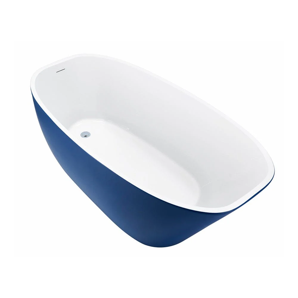 Mokleba 63" Acrylic End Drain Freestanding Tub with Pop-up Drain - Image 28
