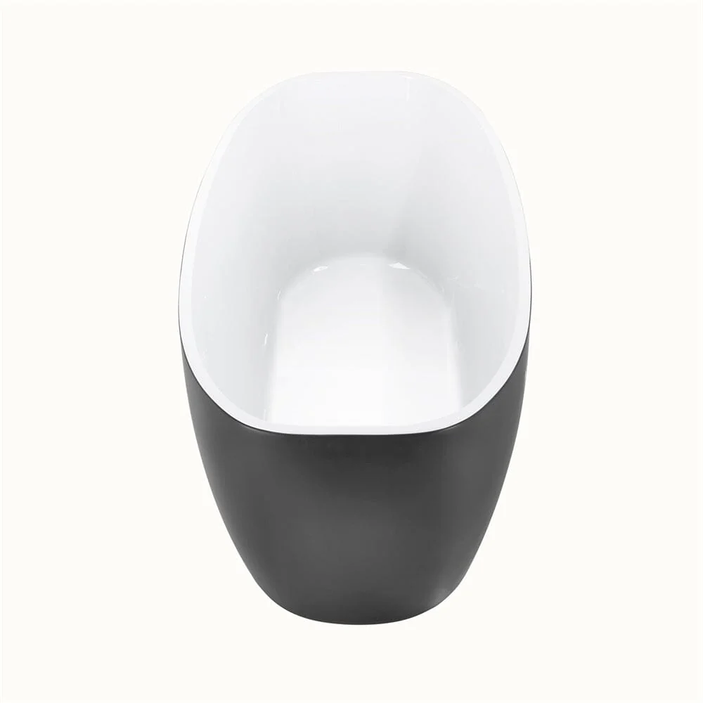 Mokleba 63" Acrylic End Drain Freestanding Tub with Pop-up Drain - Image 37
