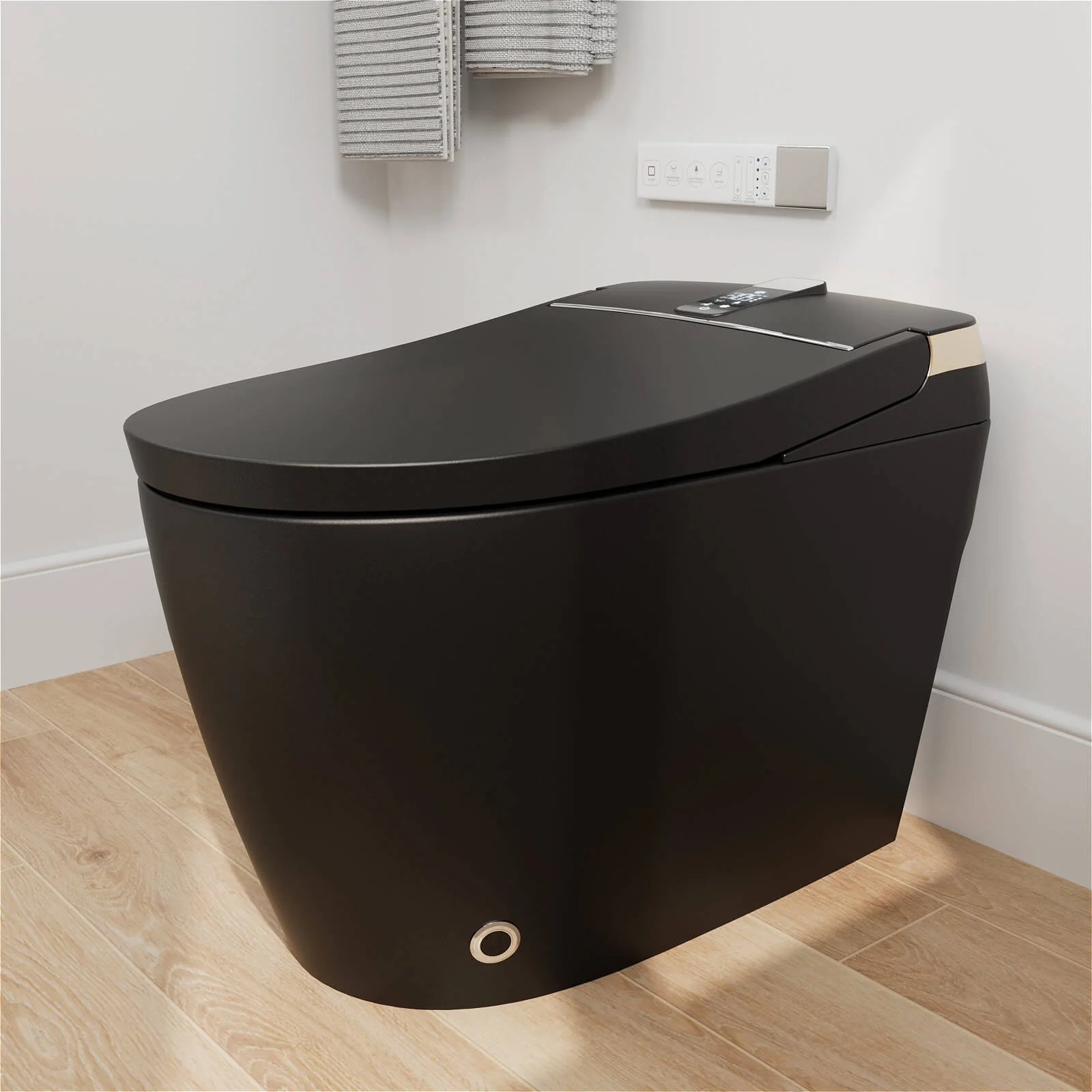 Tankless Elongated Smart Bidet Toilet with Heated Seat, Drying, Night Light - Image 18