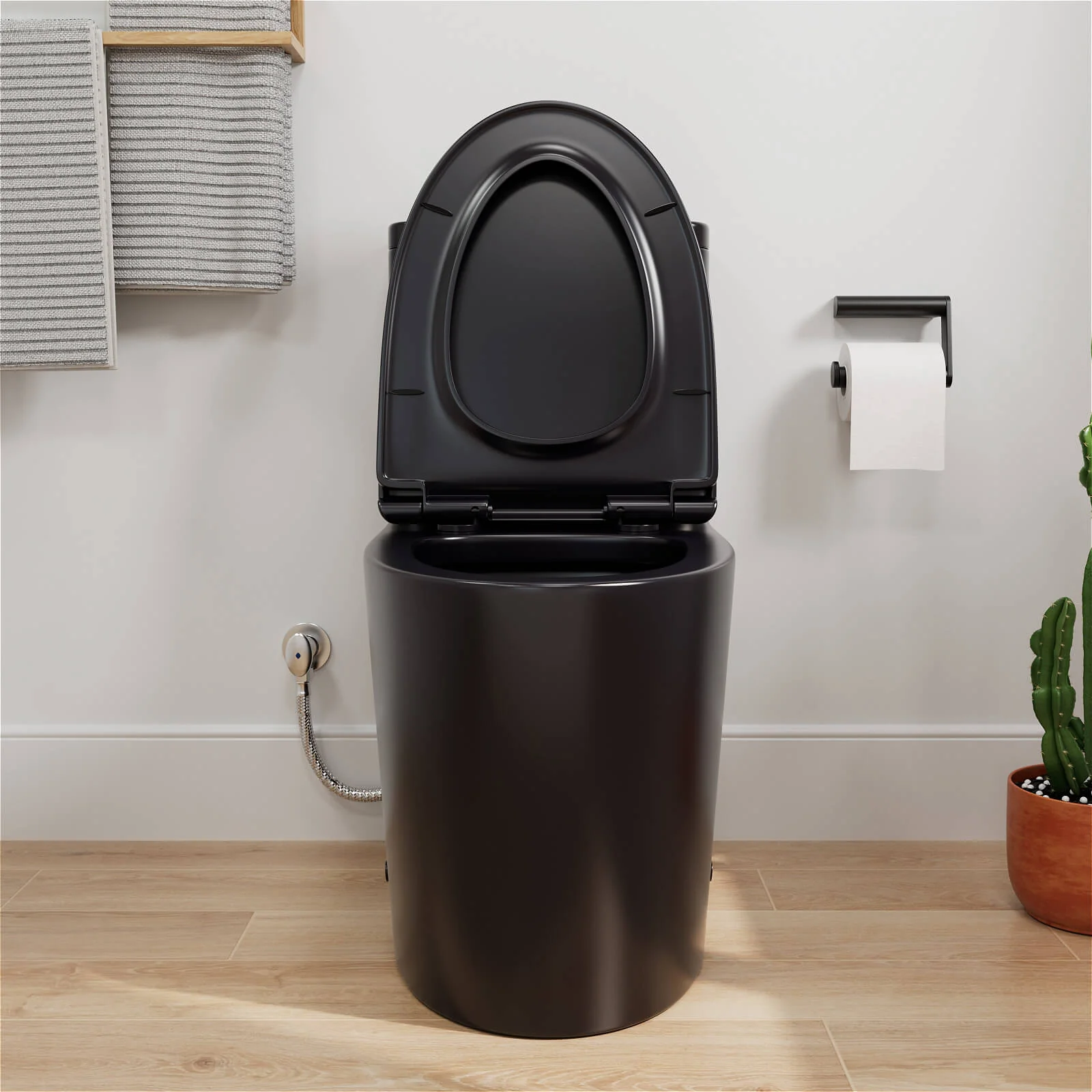 ADA Height One-Piece Toilet 1.1GPF/1.6 GPF Siphon Jet Dual Flushing with Toilet Seat - Image 20